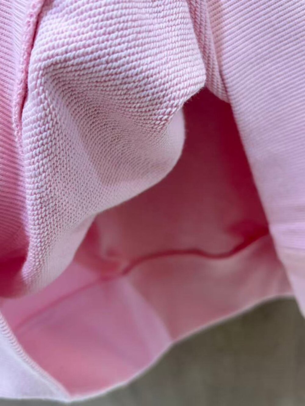 Parke Brand Pink Mock Neck Sweatshirt - Picture 6 of 9